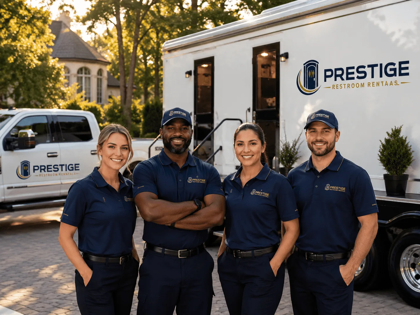 Trusted Luxury Portable Restrooms company in Steger, IL